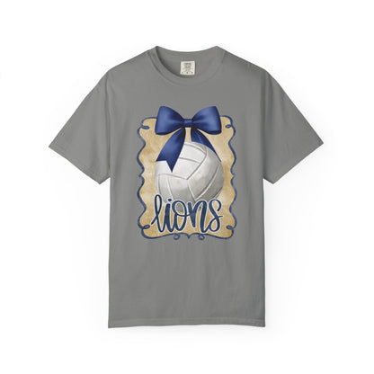 Adult Foley Lions Volleyball Tee - Comfort Colors