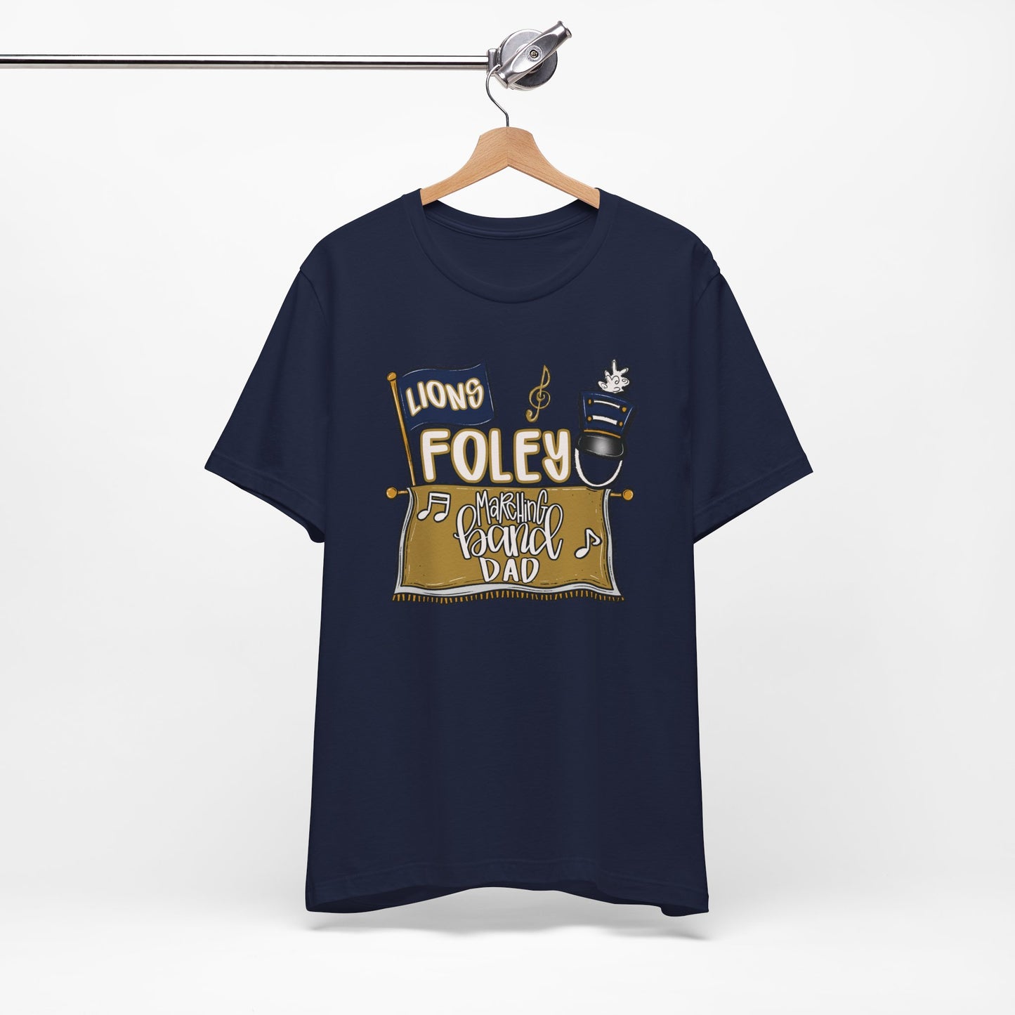 Foley Band Dad Tee - Bella Canvas