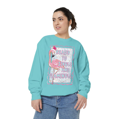 Flamingo Jingle & Flamingle Christmas Sweatshirt