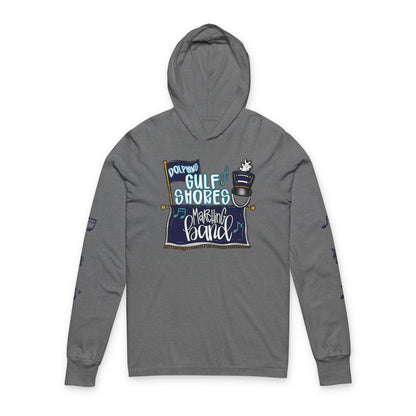 Gulf Shores Marching Band Hooded Tee - Bella Canvas