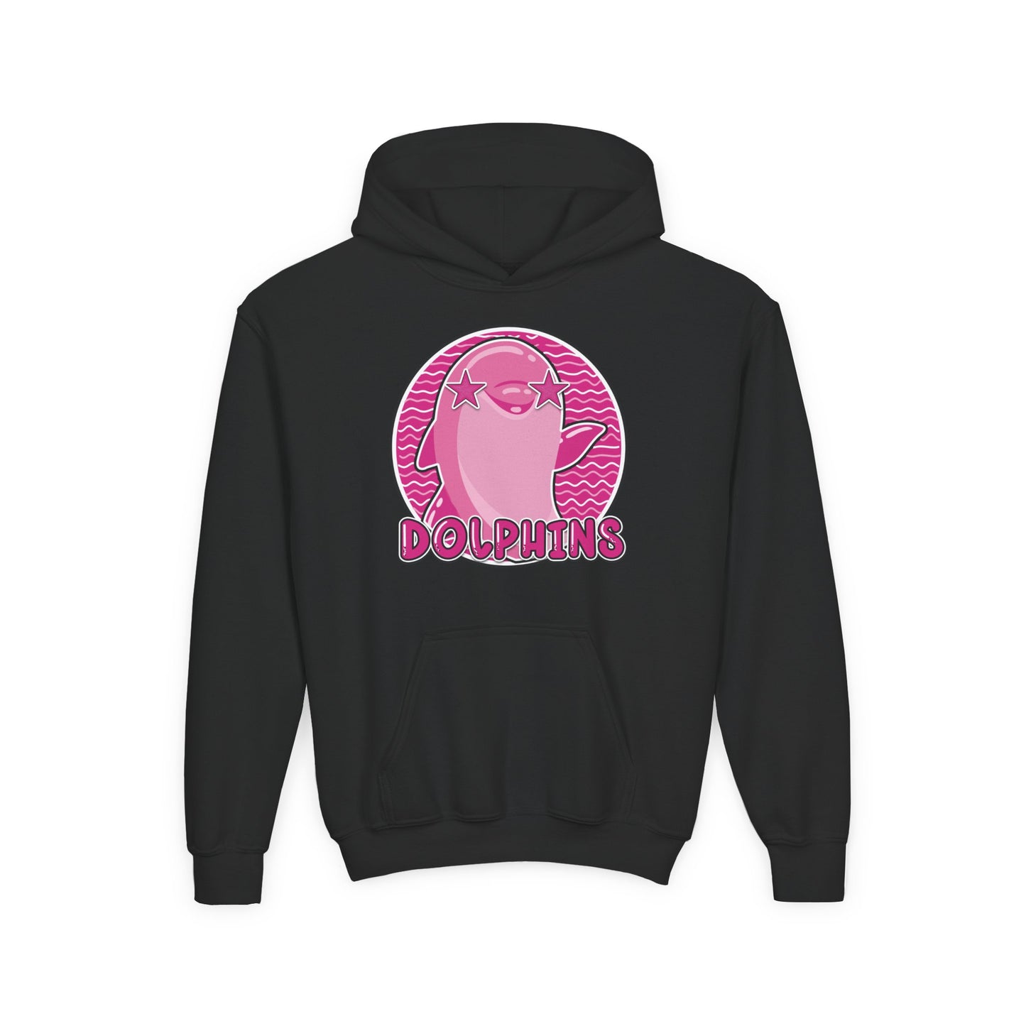 Youth Dolphin Preppy Starry Hoodied