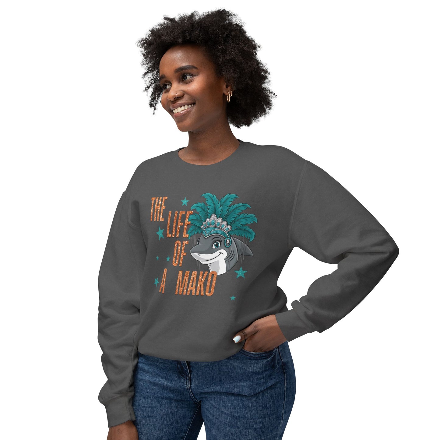 Adult Life of a Mako Faux Glitter - Comfort Colors
