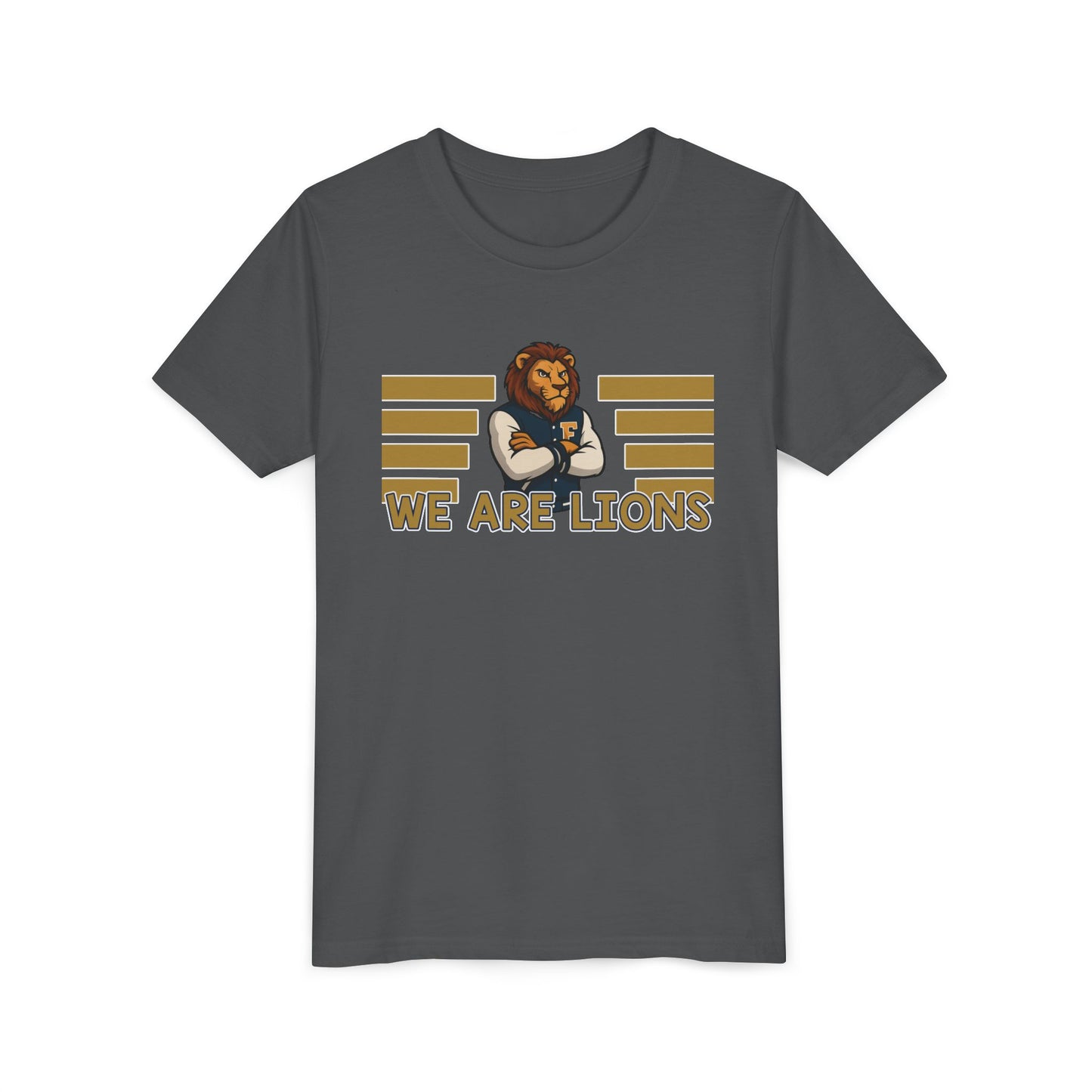Youth We are Lions T-Shirt - Bella Canvas
