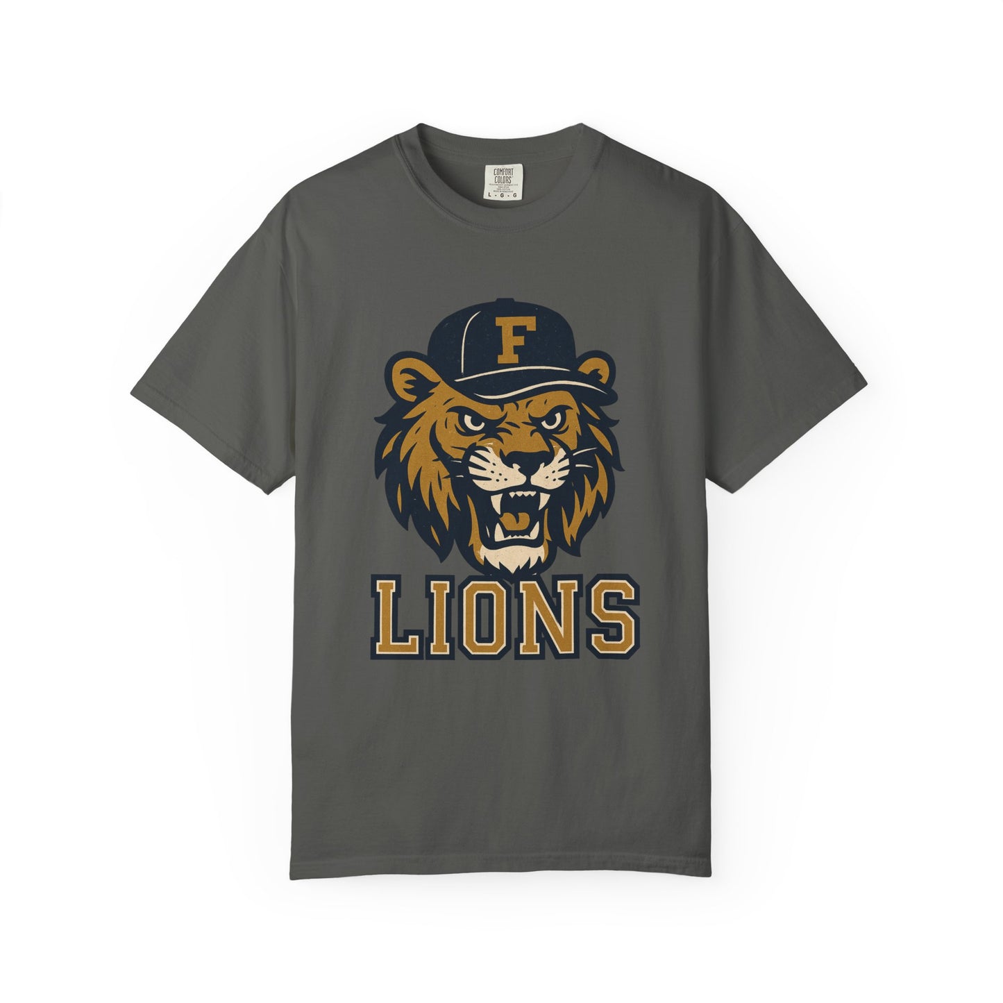Adult Retro Roaring Lions T-Shirt - Comfort Colors