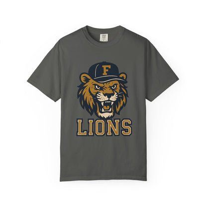 Adult Retro Roaring Lions T-Shirt - Comfort Colors