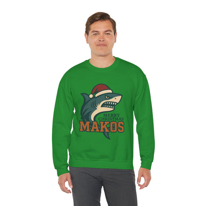 Merry Christmas Makos Sweatshirt — Gildan