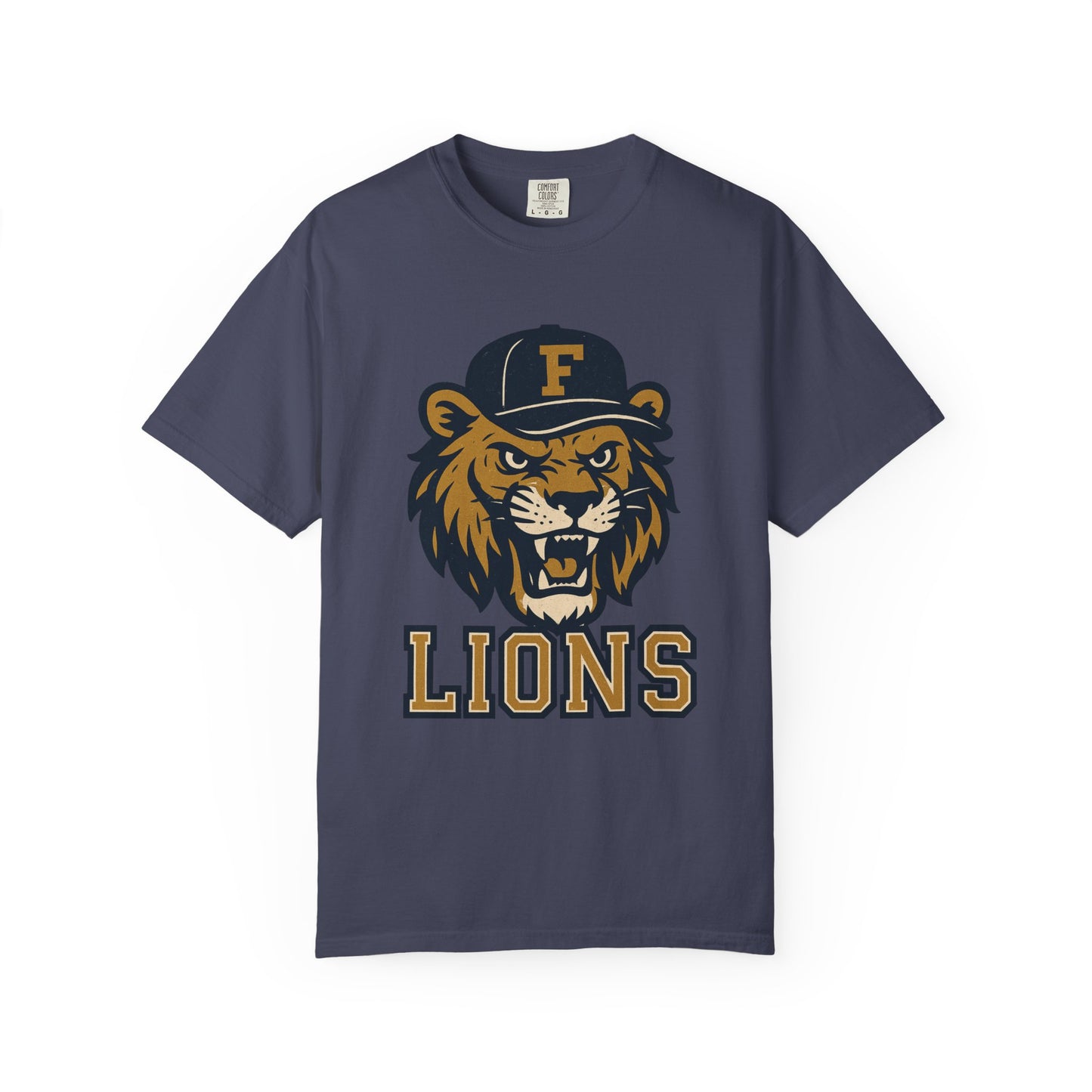 Adult Retro Roaring Lions T-Shirt - Comfort Colors