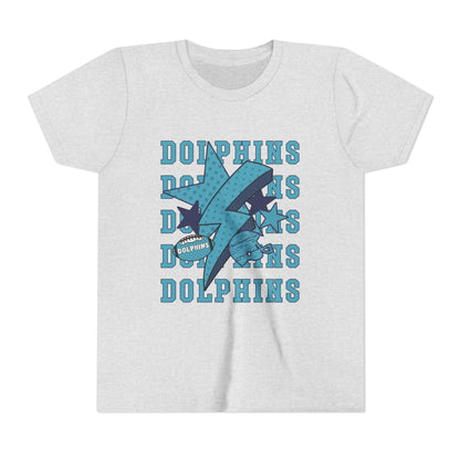 Youth Football Lightning Shirt