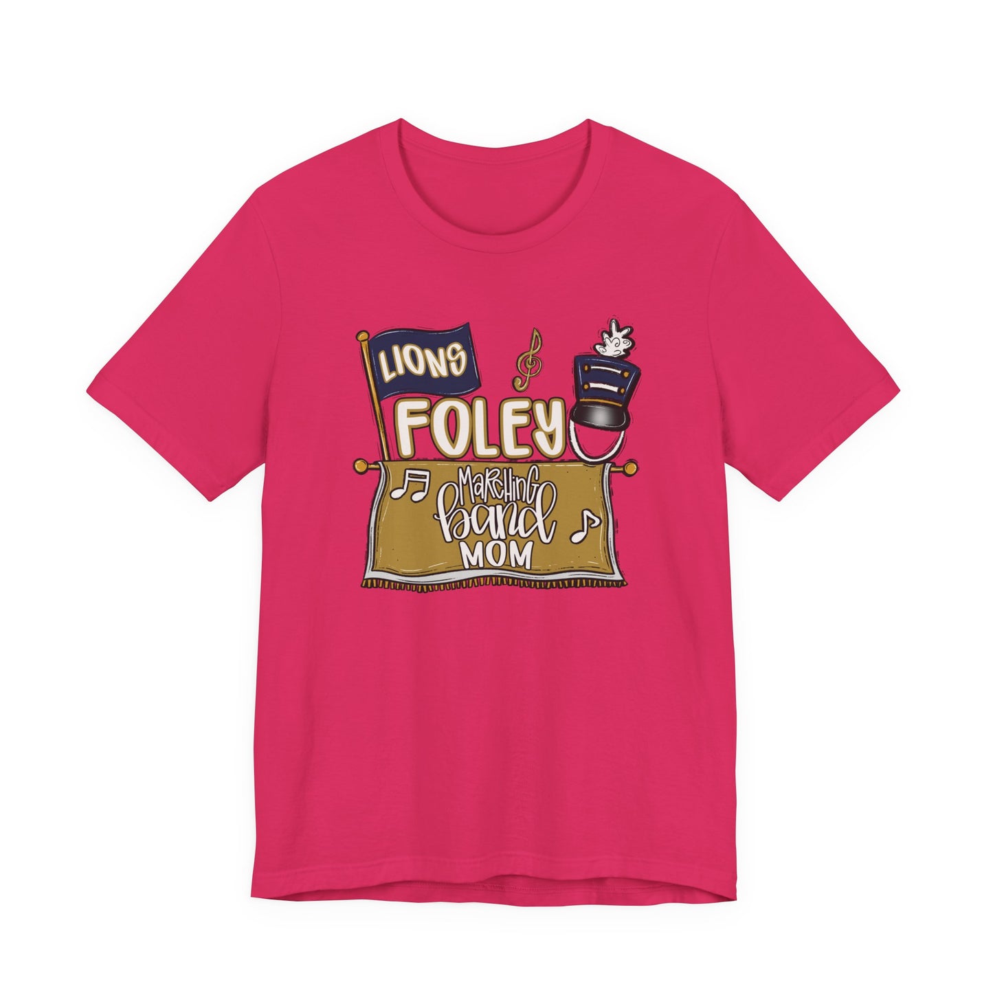 Adult Foley Lion Mom Tee - Bella Canvas