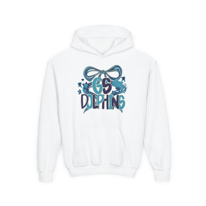 GS Dolphins Youth Hoodie - Gildan
