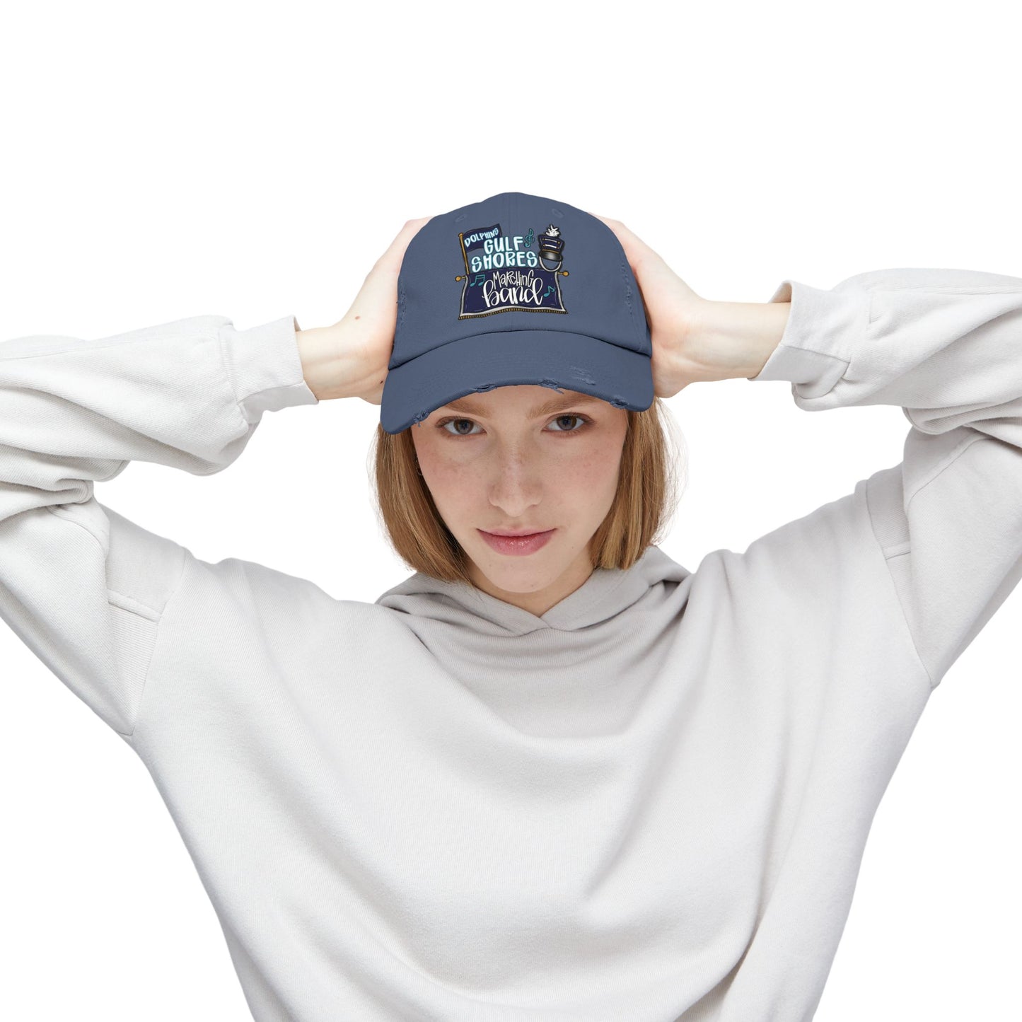 GS Marching Band Distressed Cap