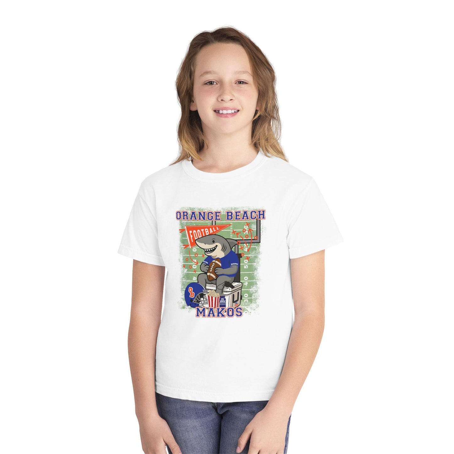 Youth Makos Tailgating Tee - Comfort Colors
