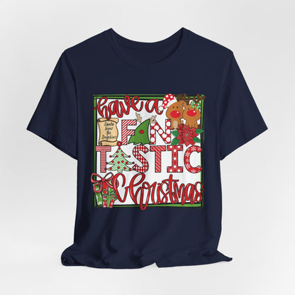 Dolphins Fintastic Christmas - Bella Canvas