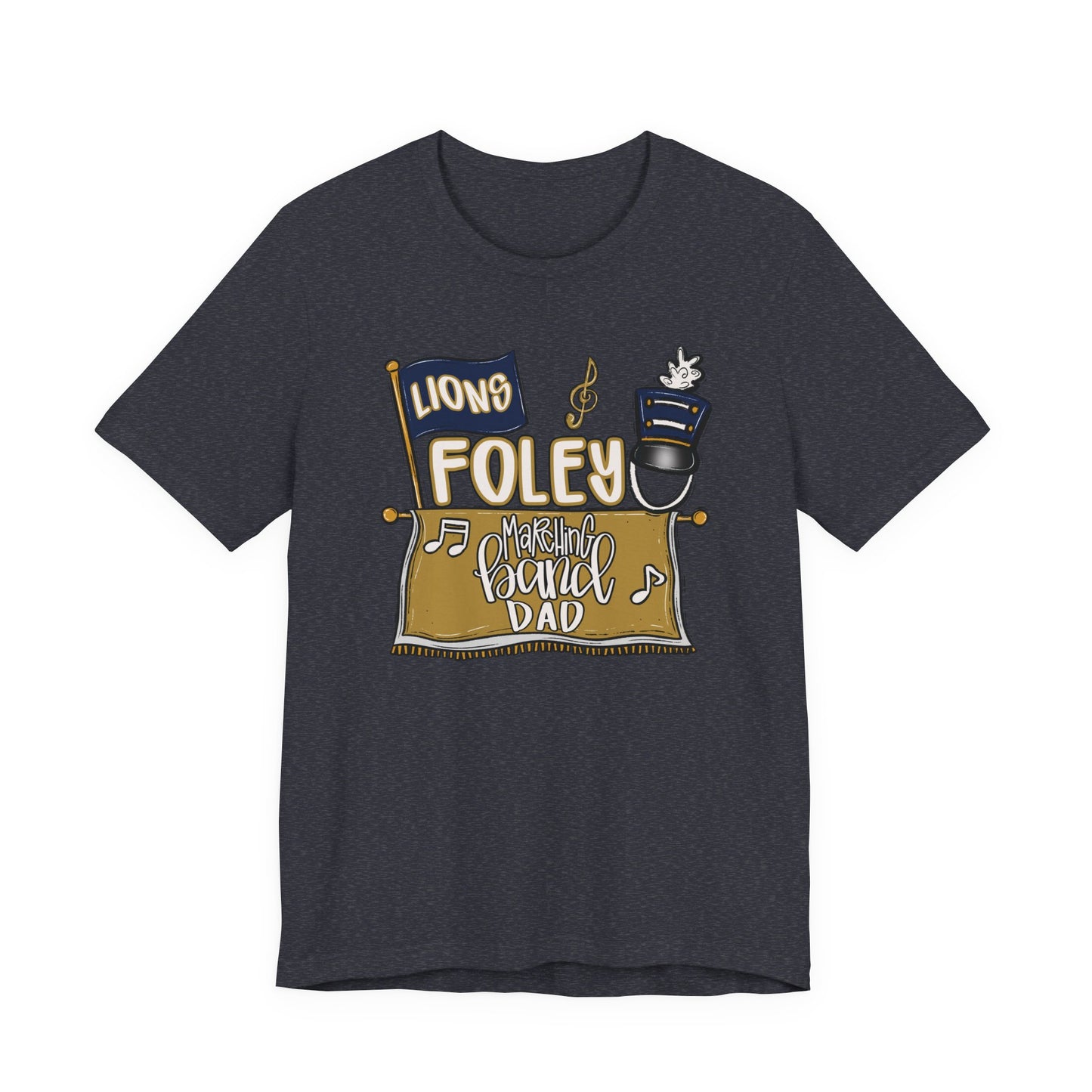 Foley Band Dad Tee - Bella Canvas