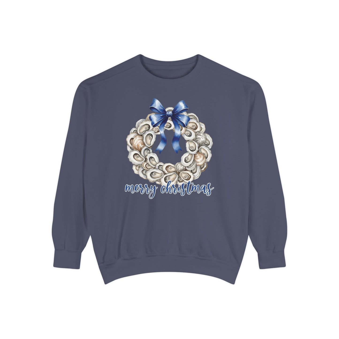 Coastal Oyster Wreath - Comfort Colors