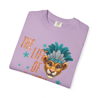 Adult Life of a Lion Faux Glitter - Comfort Colors