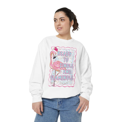 Flamingo Jingle & Flamingle Christmas Sweatshirt
