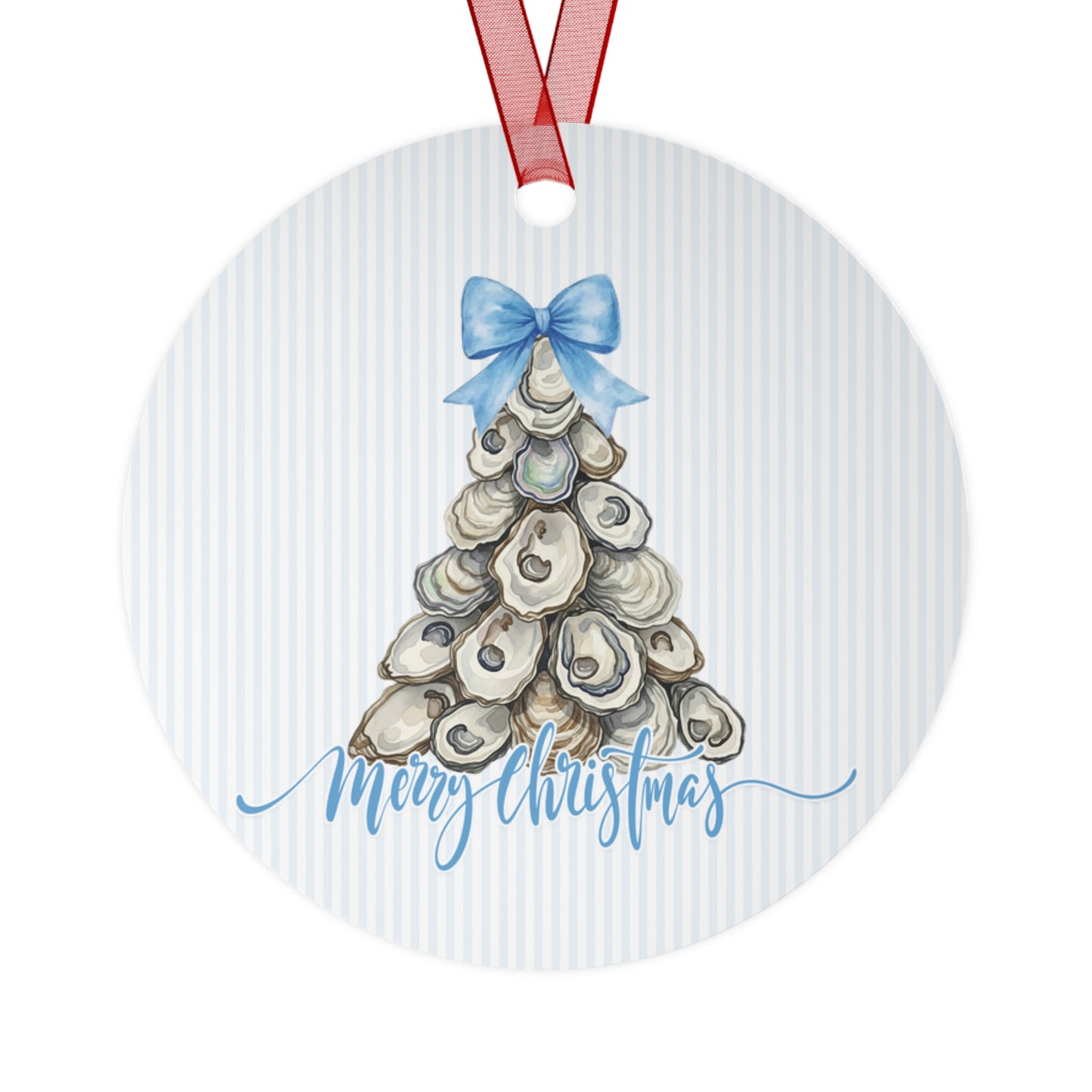 Coquette Coastal Oyster Christmas Tree