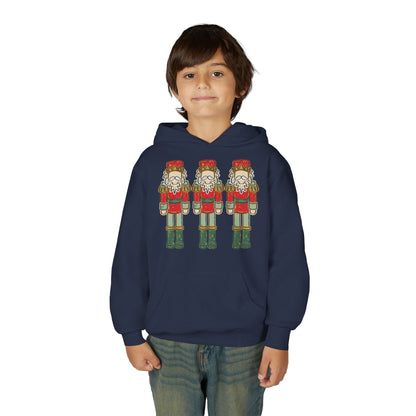 Red/Green Nutcracker Hoodie - Gildan