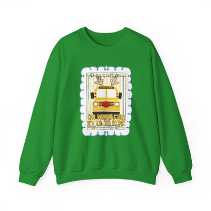 Christmas Bus Driver Sweatshirt - Gildan