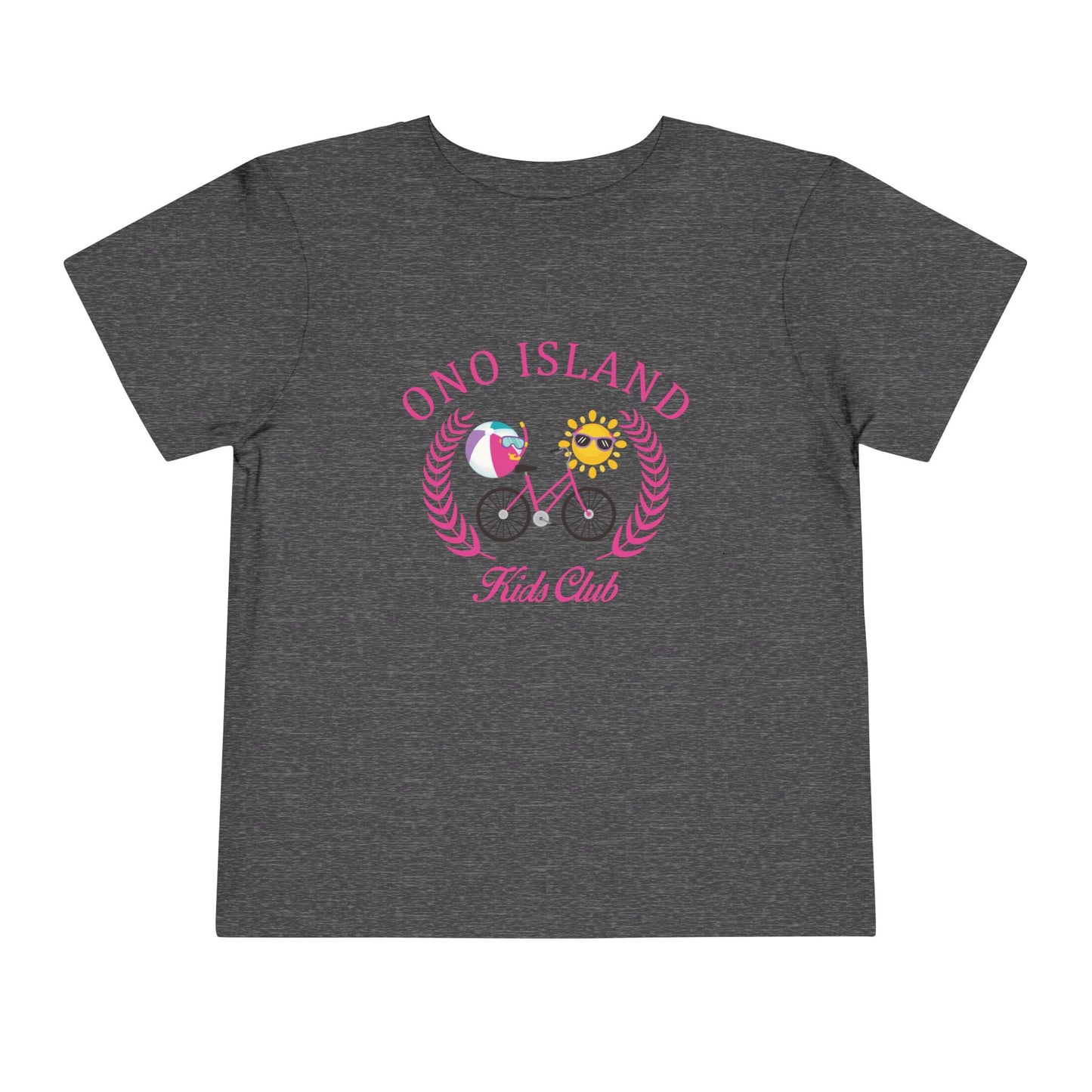Ono Island Kids Club Toddler Pink Tee - Bella Canvas