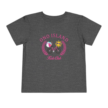 Ono Island Kids Club Toddler Pink Tee - Bella Canvas