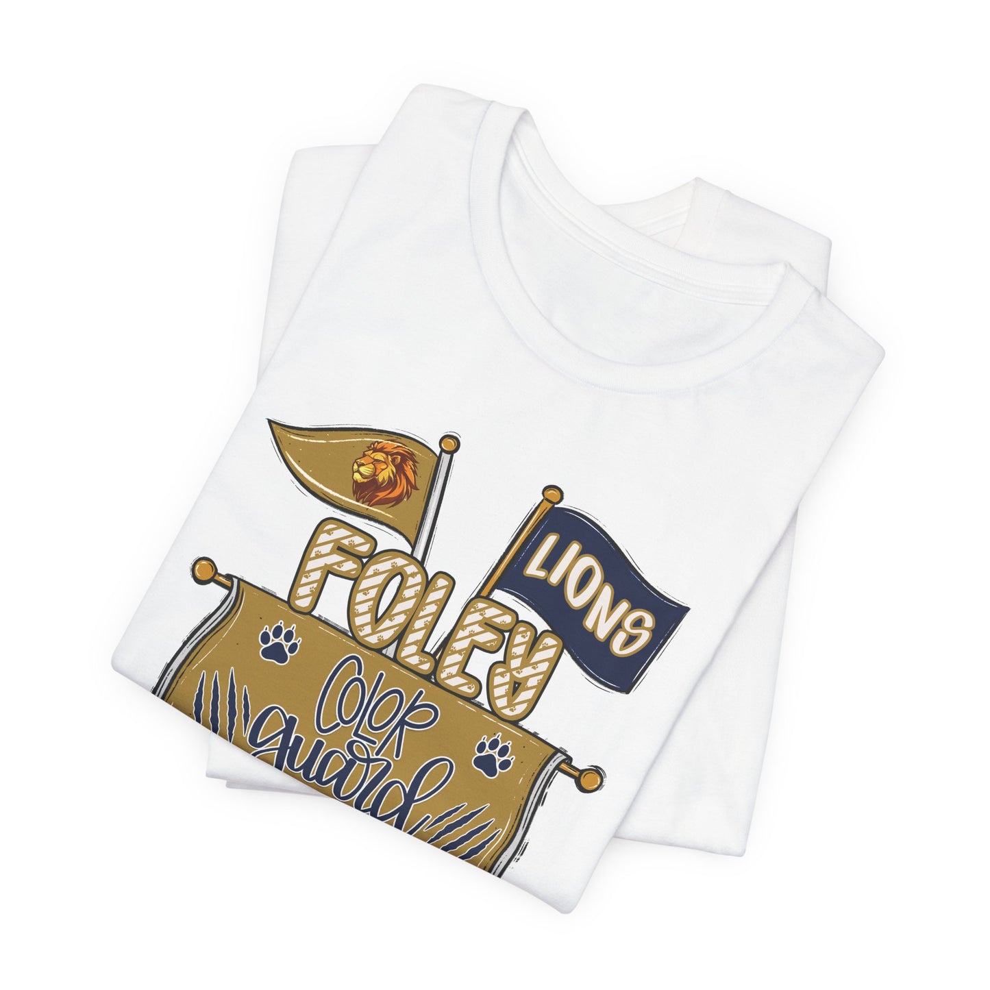 Foley Lions Color Guard Jersey Tee - Bella Canvas