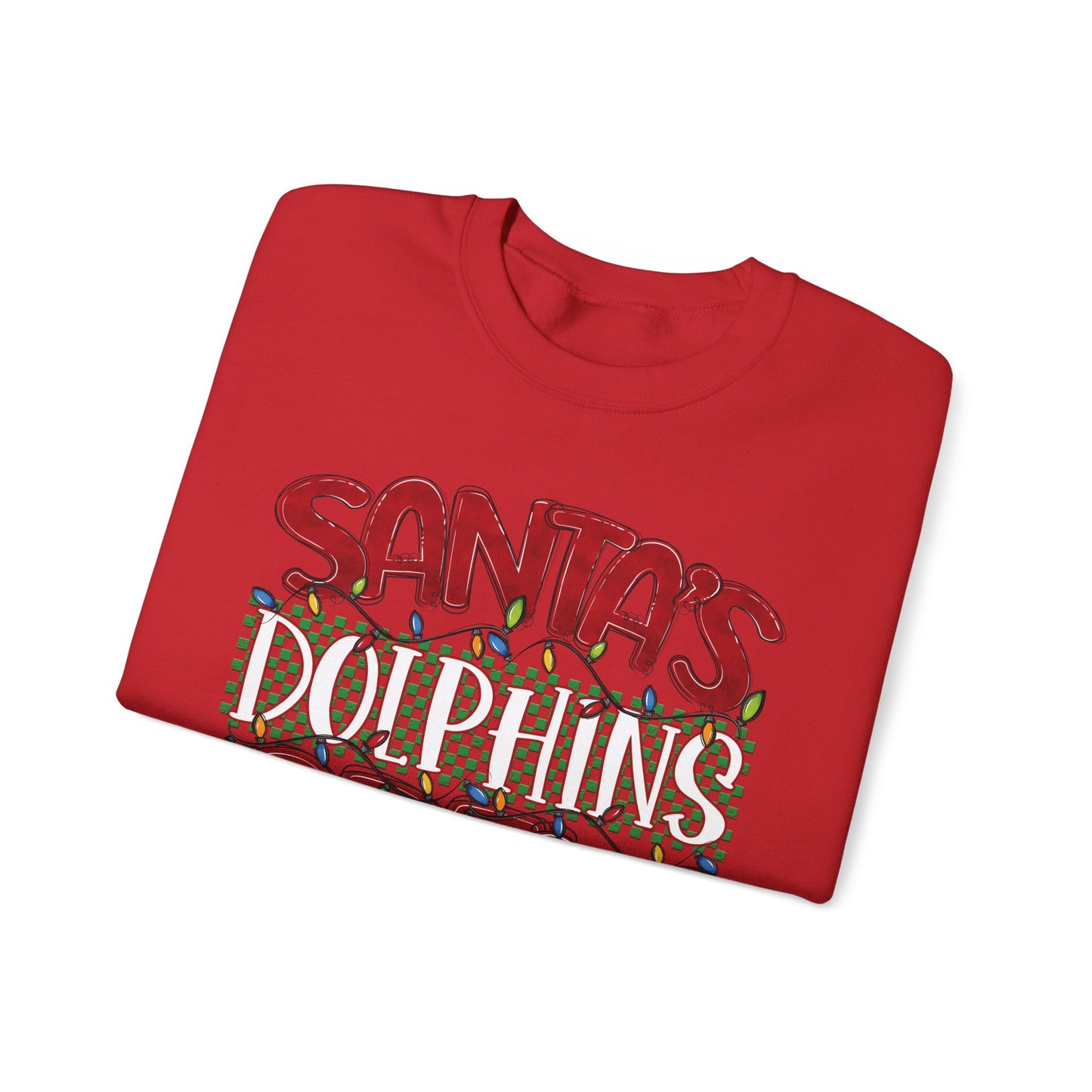Santa's Dolphins Crew - Gildan