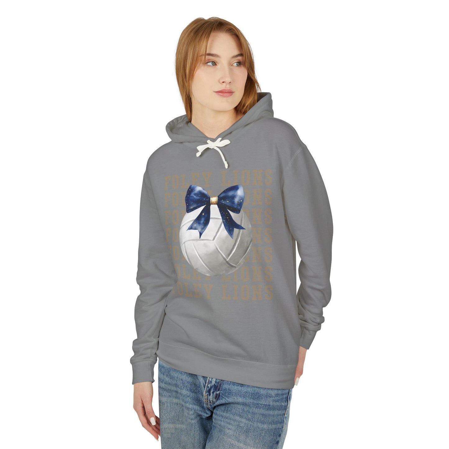 Foley Lions Volleyball Coquette Hoodie