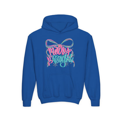 Merry and Bright Hoodie - Gildan