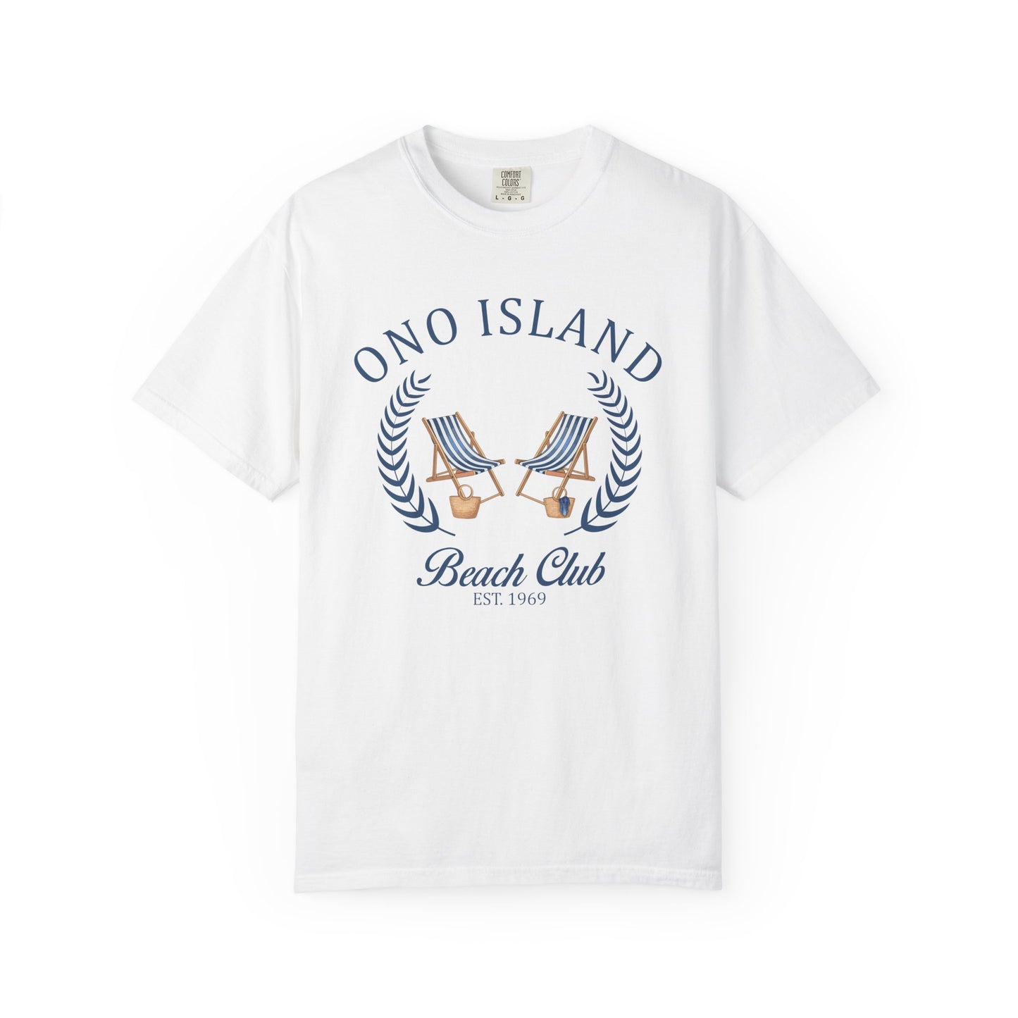 Ono Island Beach Club T-Shirt - Comfort Colors