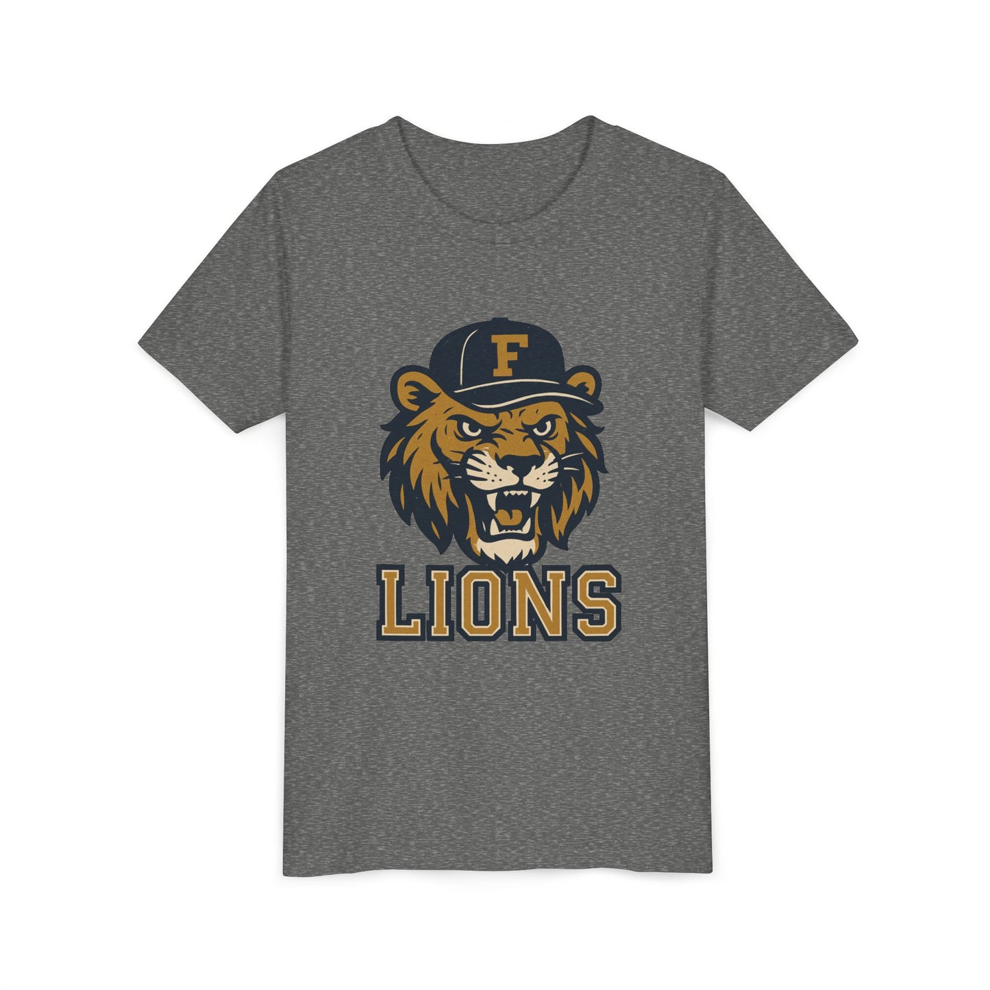 Youth Retro Roaring Lions Tee - Bella Canvas