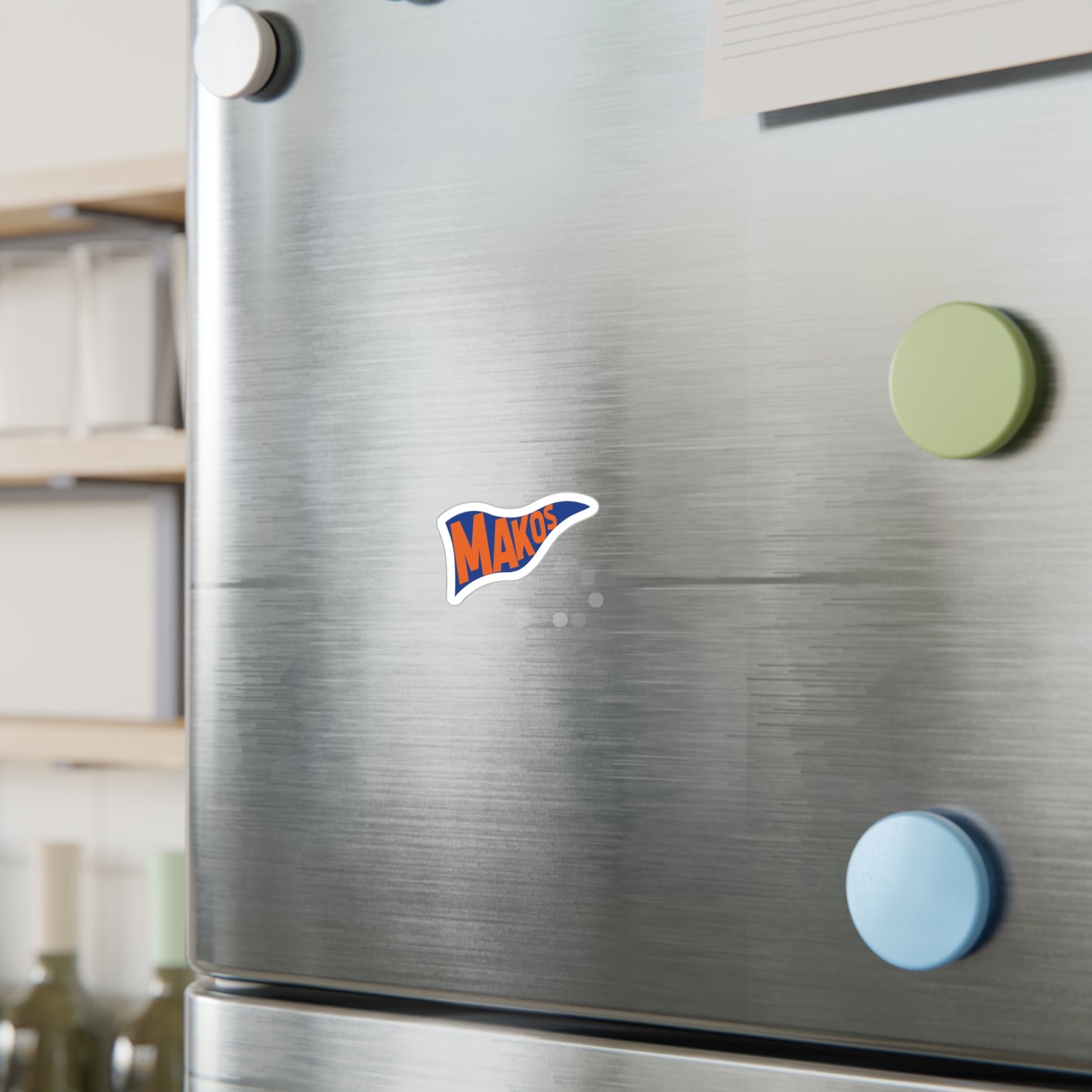 Makos Pennant Vinyl Decals