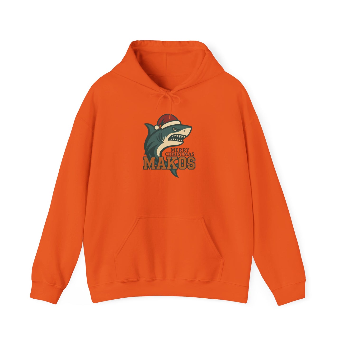 Merry Christmas Makos Hoodie - Gildan