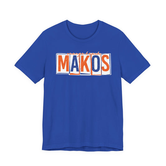 Adult Makos Block Tee - Bella Canvas
