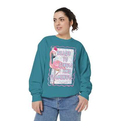 Flamingo Jingle & Flamingle Christmas Sweatshirt