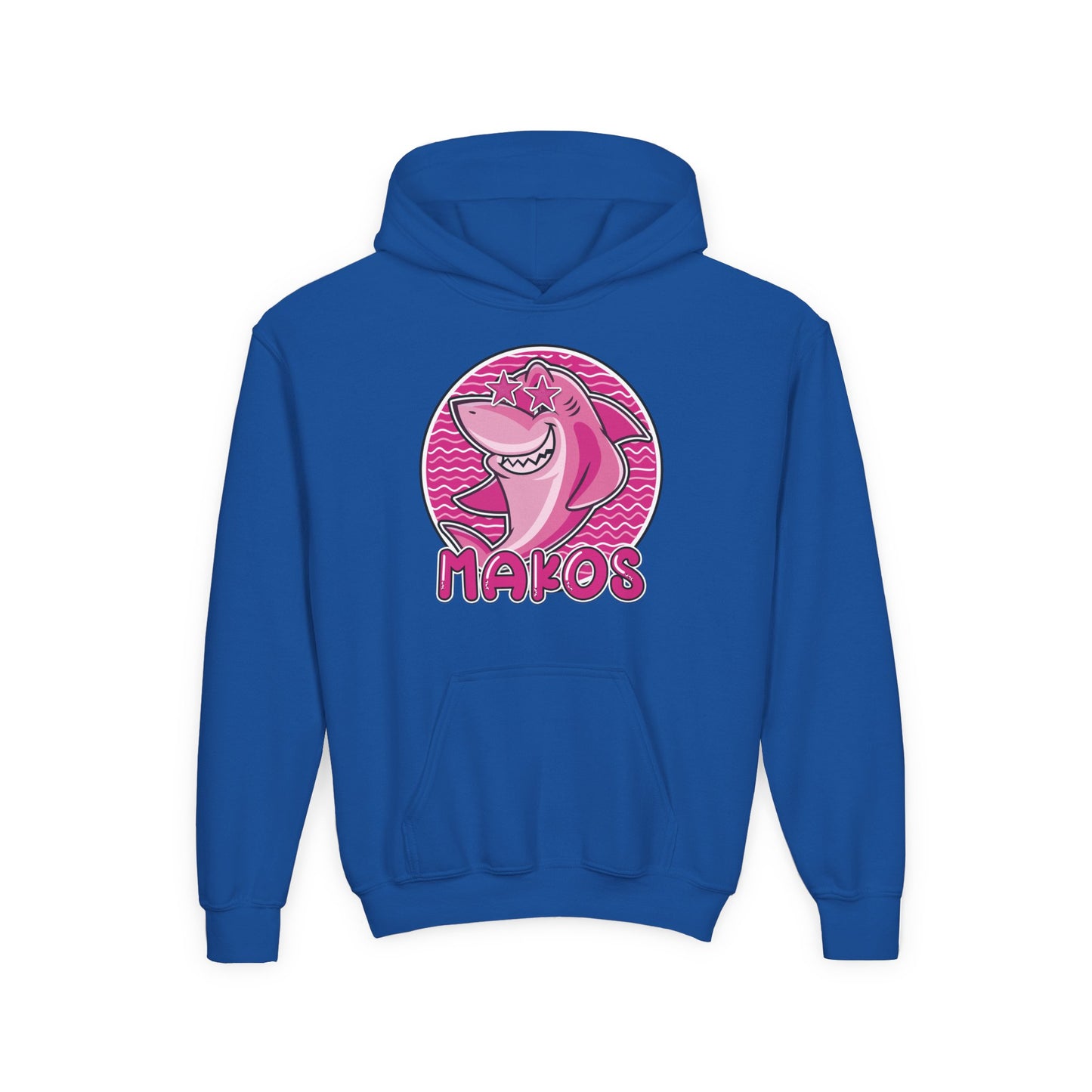 Youth Preppy Shark Hoodie