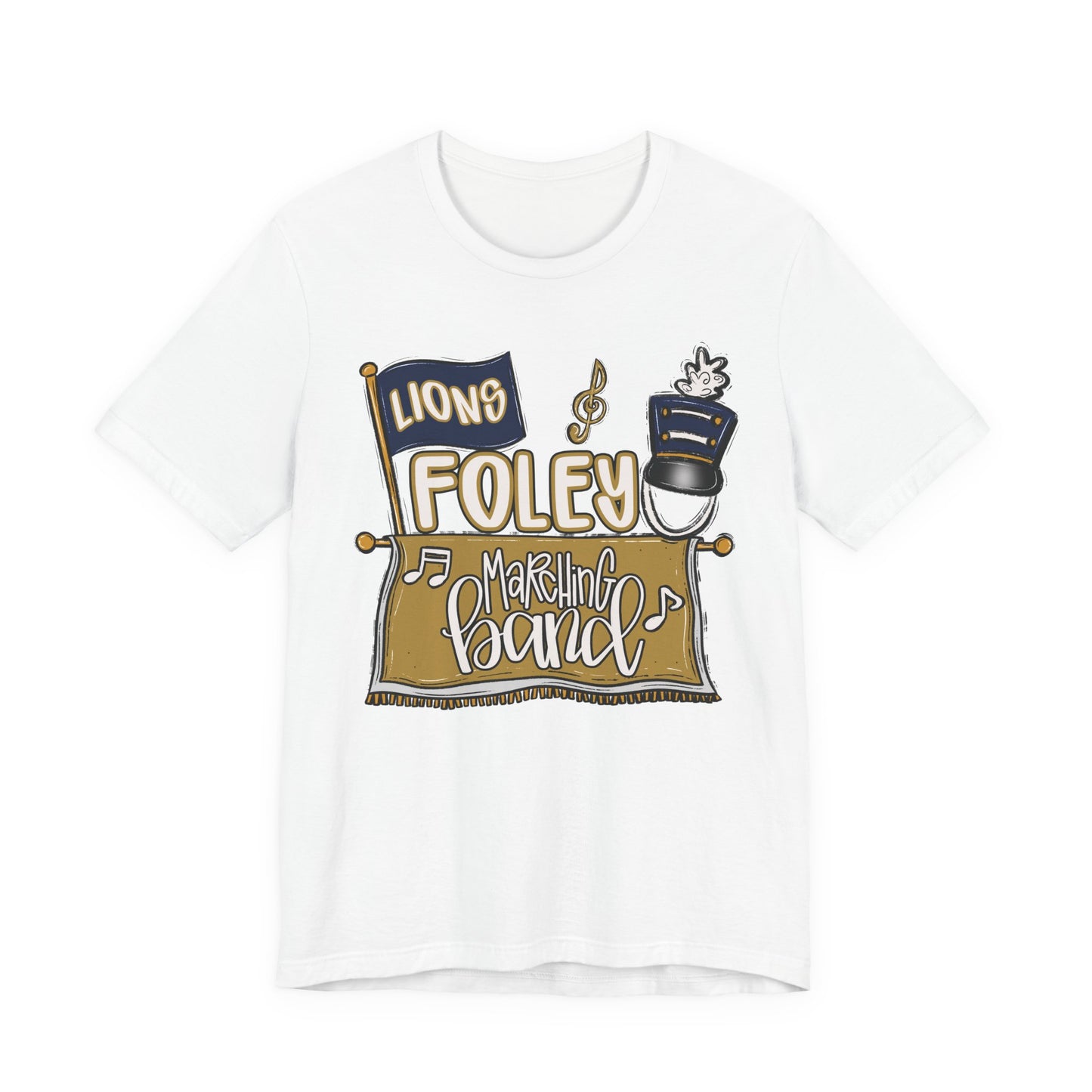 Adult Foley Marching Band Tee - Bella Canvas