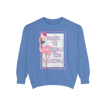 Flamingo Jingle & Flamingle Christmas Sweatshirt
