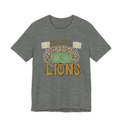 Adult LionsFriday Nights Under the Lights Tee - Bella Canvas