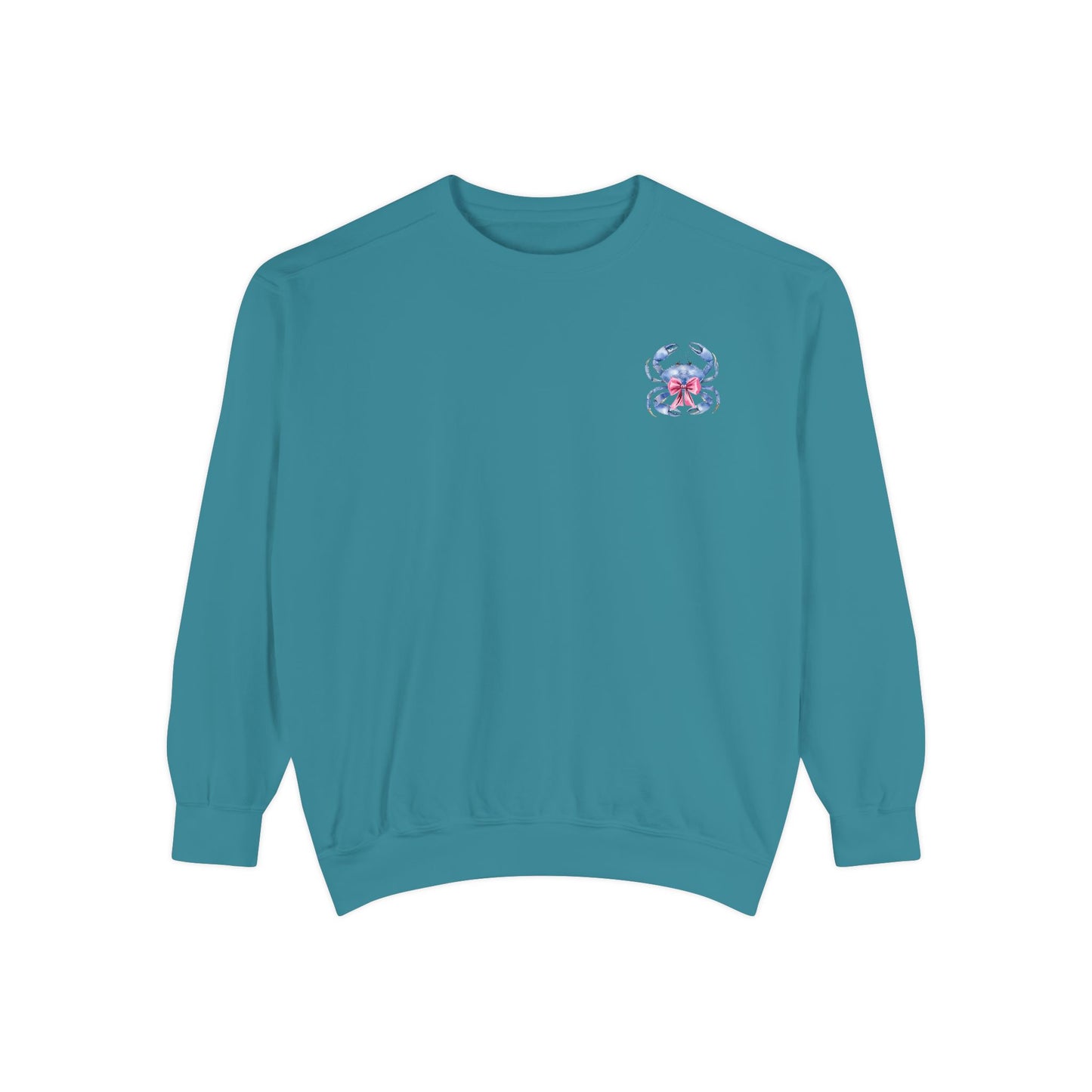 Adult Ono Island Preppy Crab Sweatshirt - Comfort Colors
