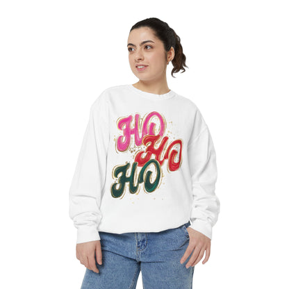 HO HO HO Sweatshirt Comfort Colors