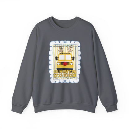Christmas Bus Driver Sweatshirt - Gildan