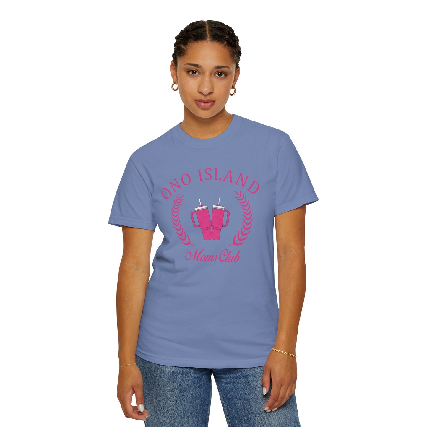 Ono Moms Club Pink Cups - Comfort Colors