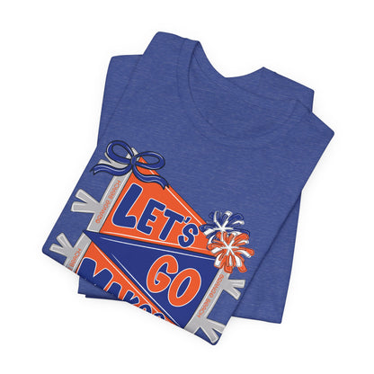 Adult Makos Let's Go Pennant Tee - Bella Canvas