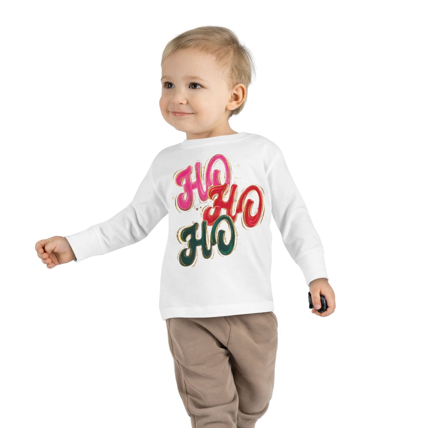 Toddler Ho Ho Ho Longsleeve Gildan