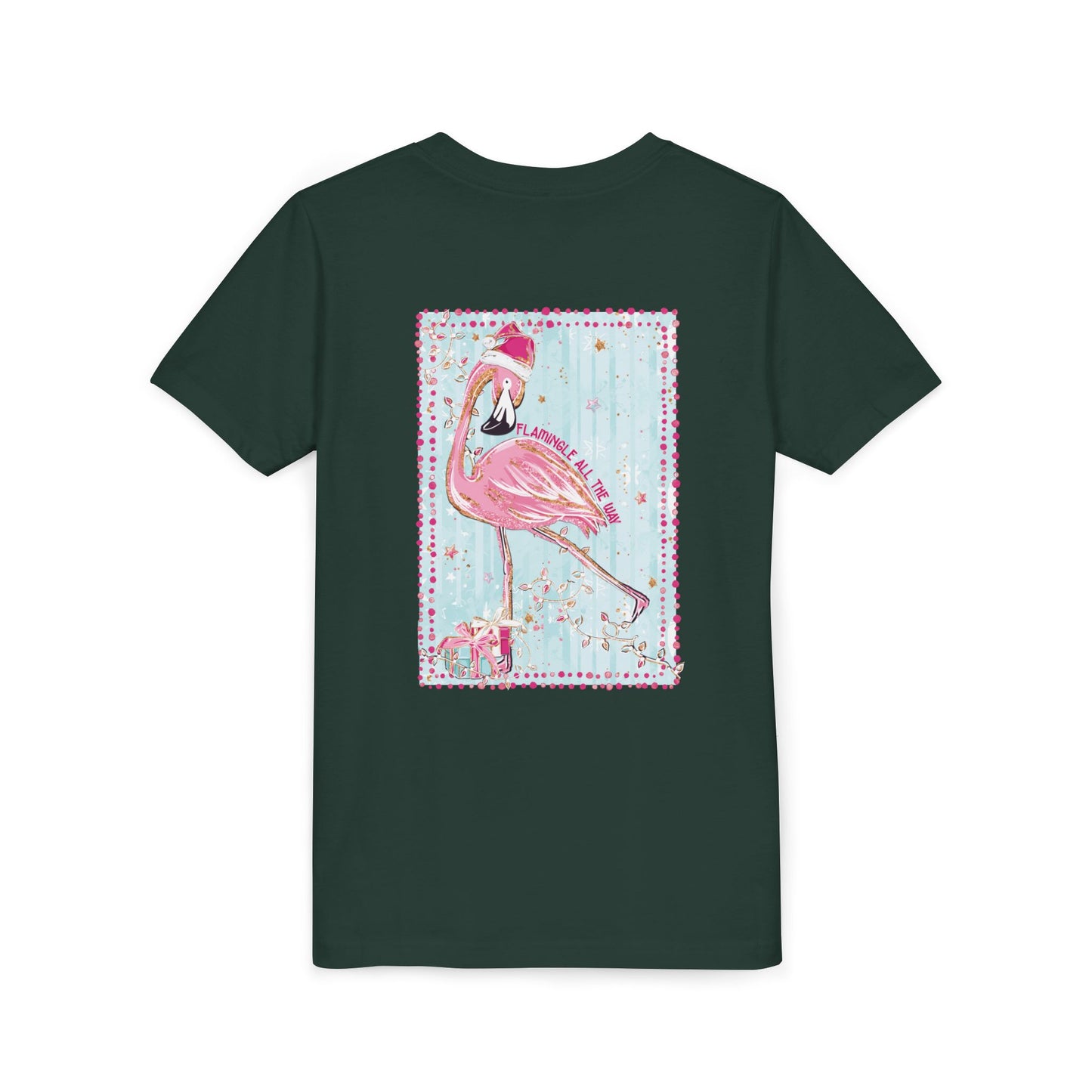 Flamingle All the Way - Bella Canvas