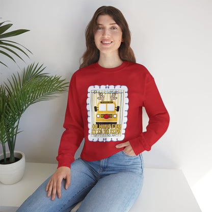 Christmas Bus Driver Sweatshirt - Gildan