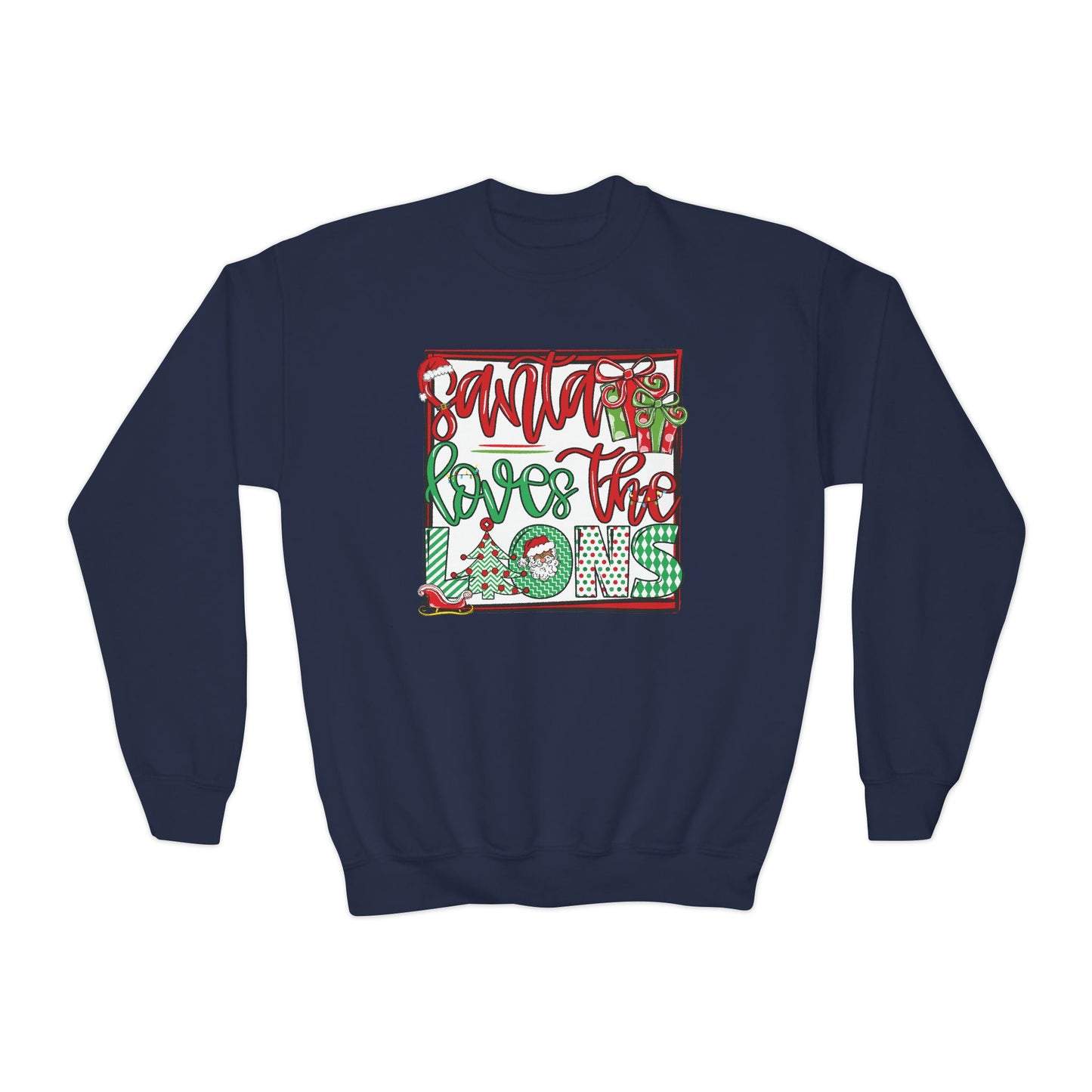 Youth Lions Christmas - Gildan