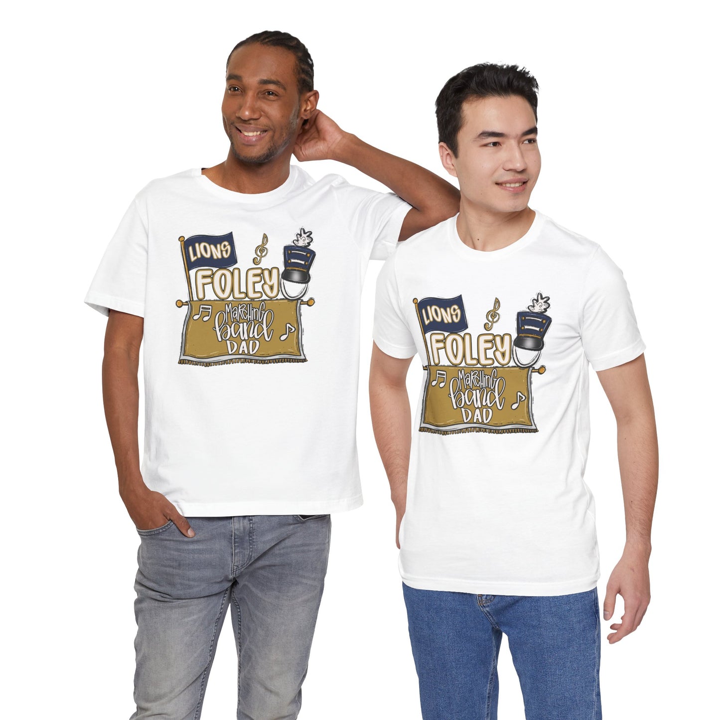 Foley Band Dad Tee - Bella Canvas